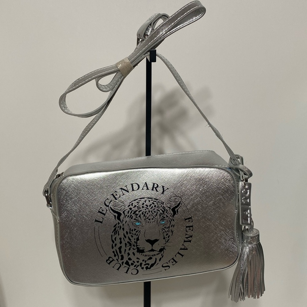 Legendary Femme Silver Handbag Tiger Los Angeles Trading Co